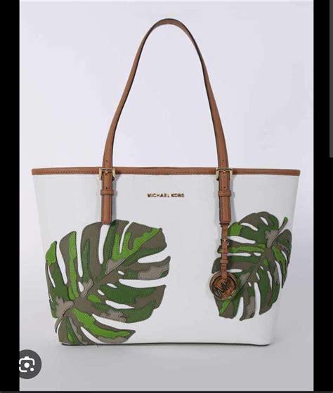 michael kors monstera tote